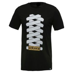 PUMA SUEDE PRINT BLACK TEE 👾IN STORES